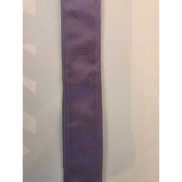 Eliza B Leather Man Womens Belt Medium With Bamboo Buckle & Striped Design - Picture 7 of 8